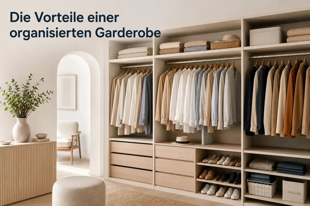 Die Vorteile einer organisierten Garderobe