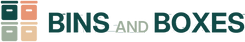 BINS AND BOXES Logo