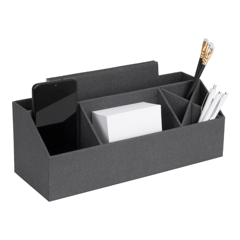 BIGSO ELISA - Organizer Desk in grigio scuro! – BINS AND BOXES