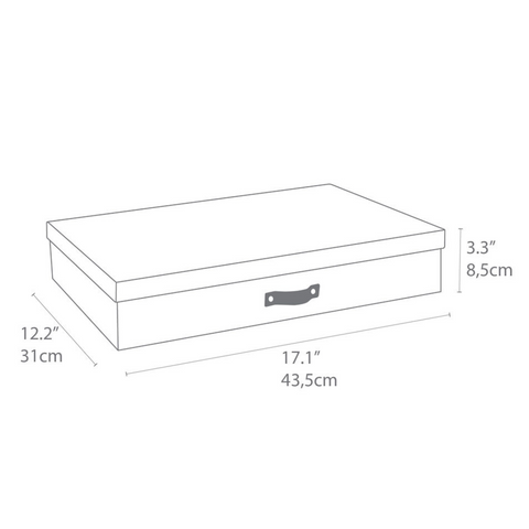 Sverker Storage Box A3 - Linnen Canvas