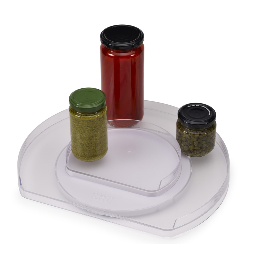 Joseph Joseph Drehteller Lazy Susan Transparent Kühlschrank