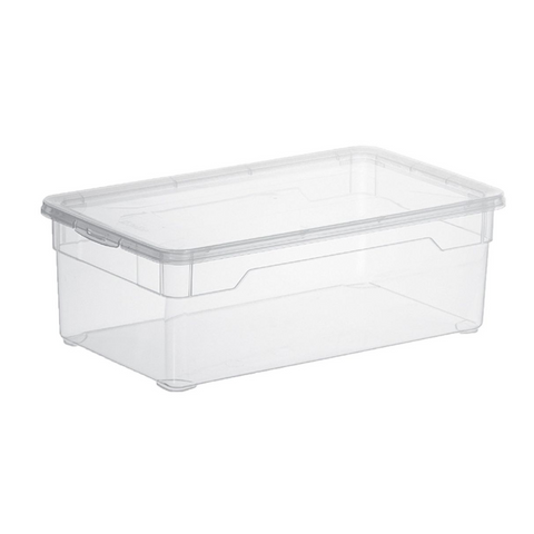 Storage box CLEAR 5L - 33.5x19x11cm