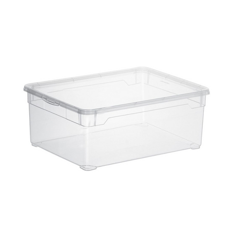 Storage box CLEAR 10L - 36x26x14cm
