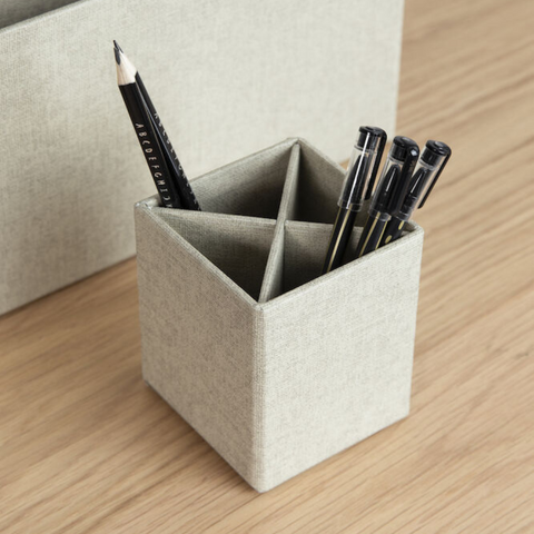 PENNY pen holder - Linnen canvas