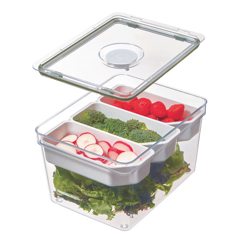 FRESH - Contenitore trasparente per alimenti - 26,4x19,8x7,6cm