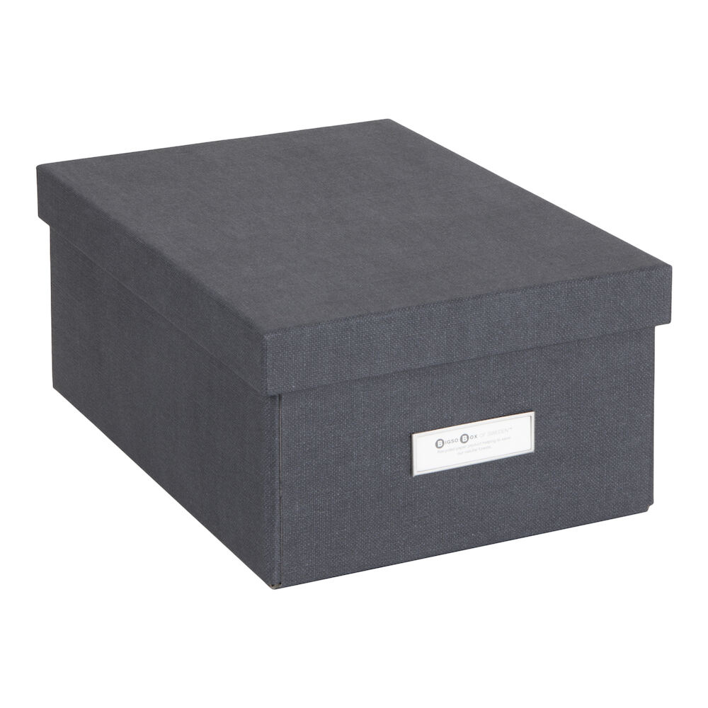 Karin storage box - black canvas