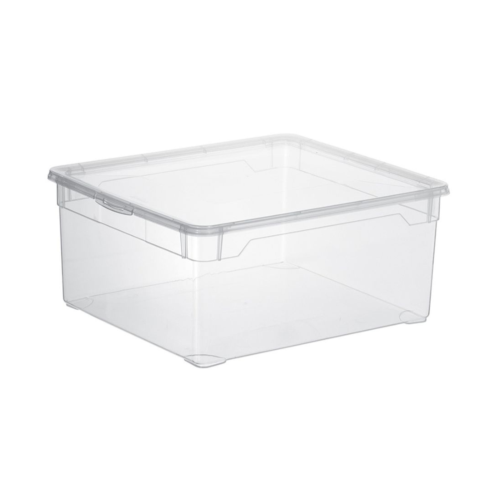 Storage box CLEAR 18L - 40x33.5x17cm