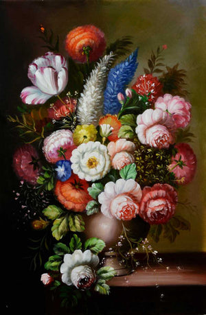 Vaso Bouquet 2 – dipinto a olio fatto a mano (Bellezze della natura)