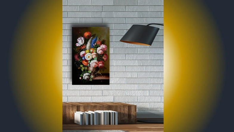 Vaso Bouquet 2 – dipinto a olio fatto a mano (Bellezze della natura)