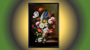 Vaso Bouquet 2 – dipinto a olio fatto a mano (Bellezze della natura)