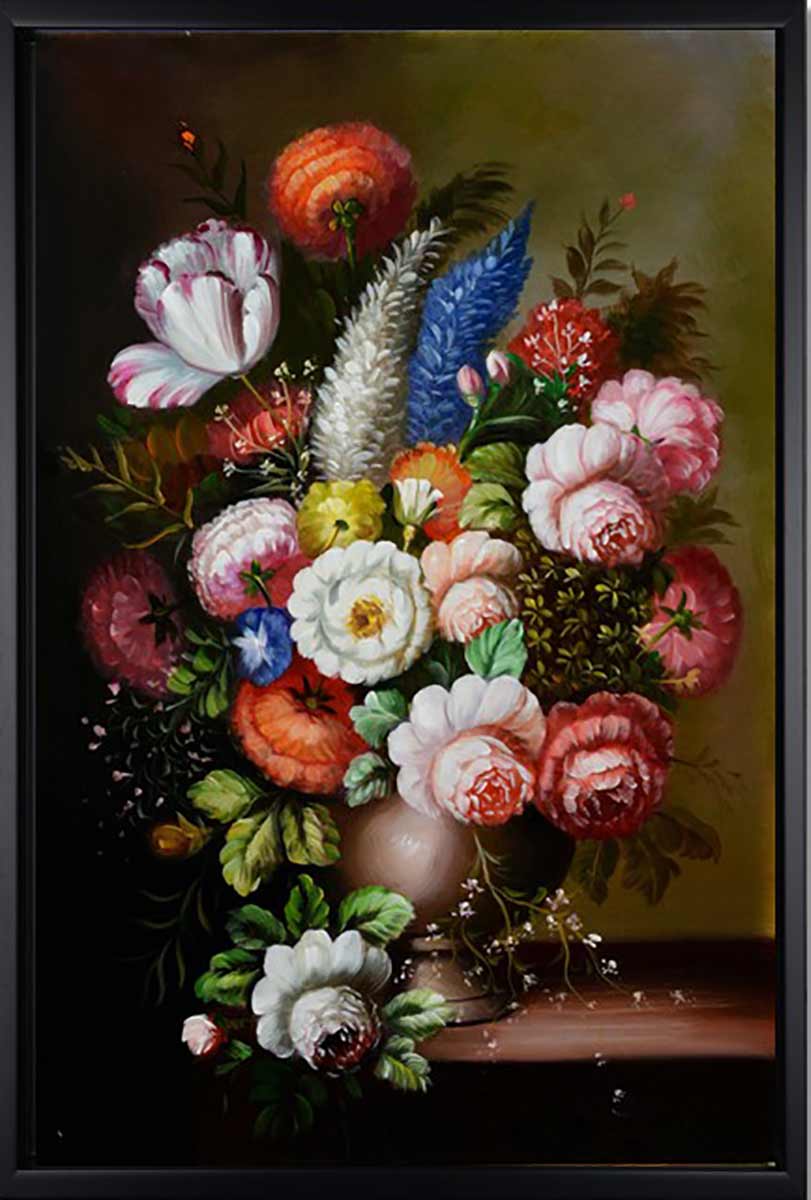 Vaso Bouquet 2 – dipinto a olio fatto a mano (Bellezze della natura)
