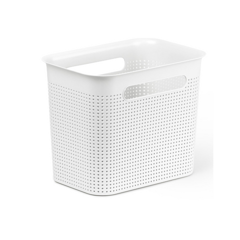 BRISEN storage box WHITE 7L - with lid