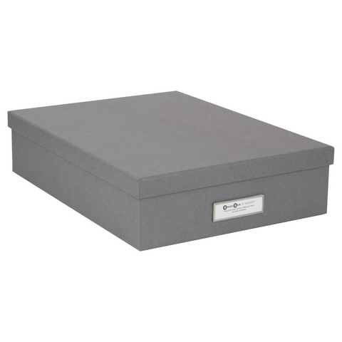 Box de rangement Oskar A4 - Gray