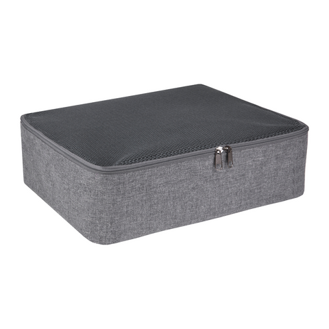 Soft storage box gray - under bed storage