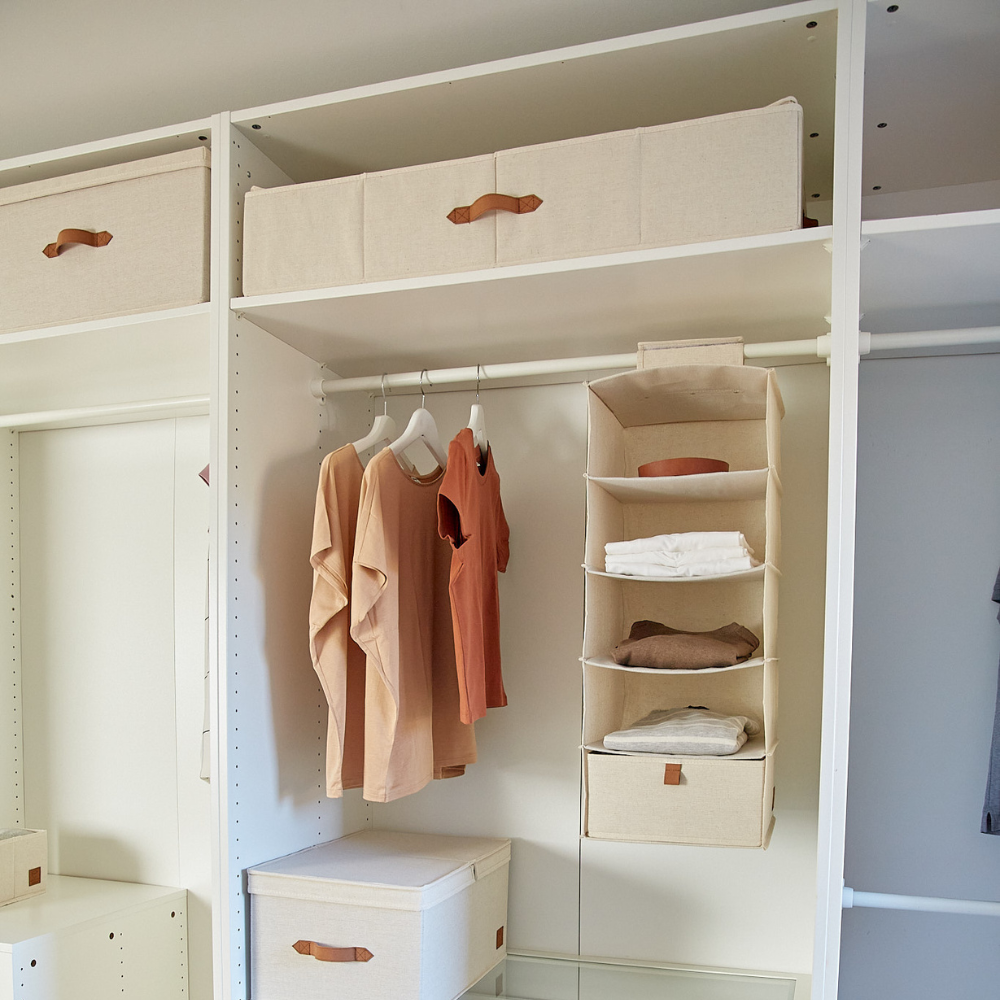 unterbett aufbewahrung holz PREMIUM Aufbewahrungsbox Beige