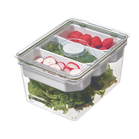 FRESH - CLEAR food storage container - 26.4x19.8x7.6cm