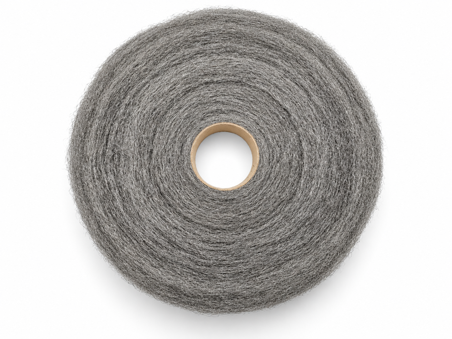 STAWO Edelstahlwolle Nr. 6, extrem grob, rostfrei, 5-kg-Rolle – Draufsicht