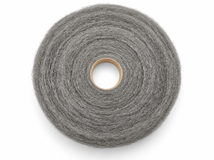STAWO Edelstahlwolle Nr. 6, extrem grob, rostfrei, 5-kg-Rolle – Draufsicht