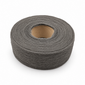 STAWO Steel Wool No. 00, 1-kg roll – angled view