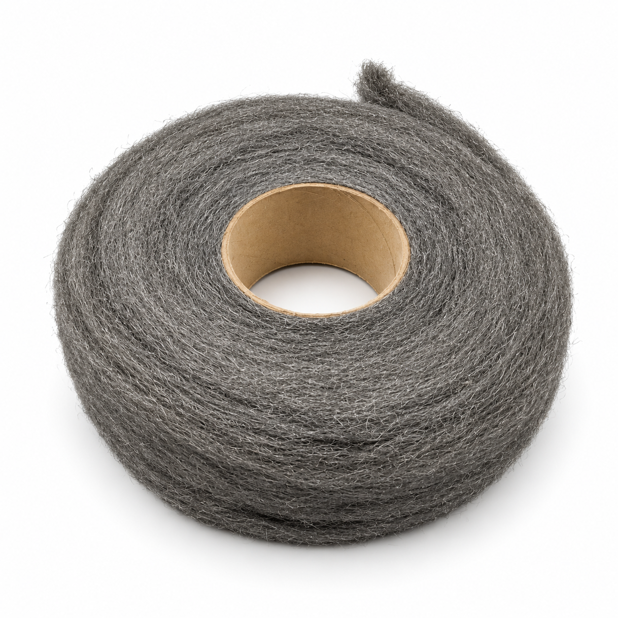 STAWO Stahlwolle Nr. 3, 1-kg-Rolle – schräge Ansicht