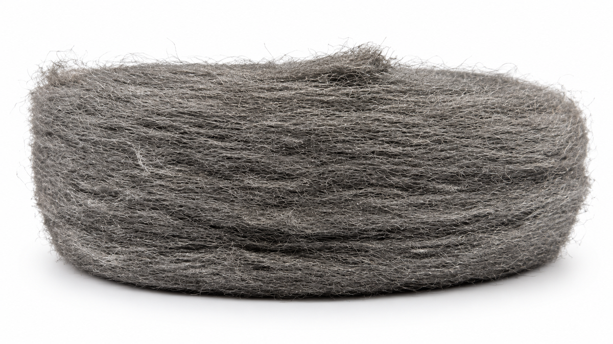 STAWO Stahlwolle Nr. 3, 1-kg-Rolle – Seitenansicht