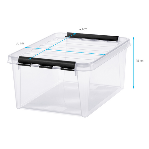 SmartStore Box CLEAR - 40x30x18cm (14L)