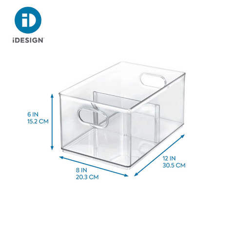 Home Edit - Consider Container Clear Freezer - Avec 2 compartiments