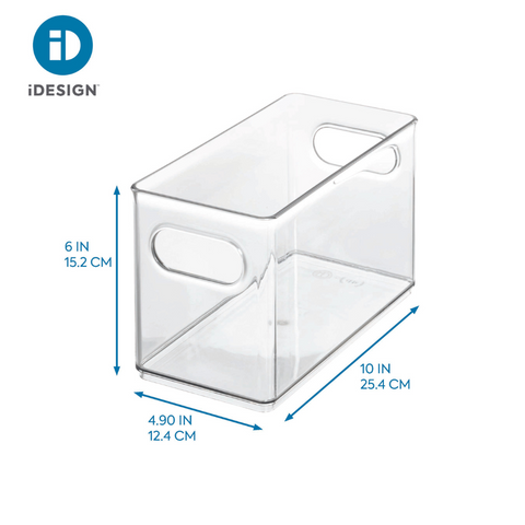 HOME EDIT - Storage container CLEAR - 25.4x12.4x15.2cm
