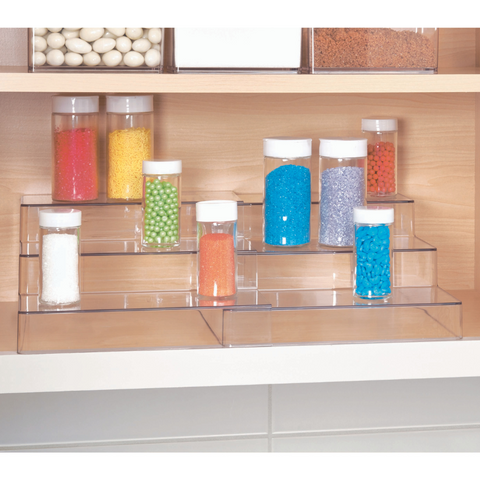 HOME EDIT - Kitchen and spice rack CLEAR - extendable