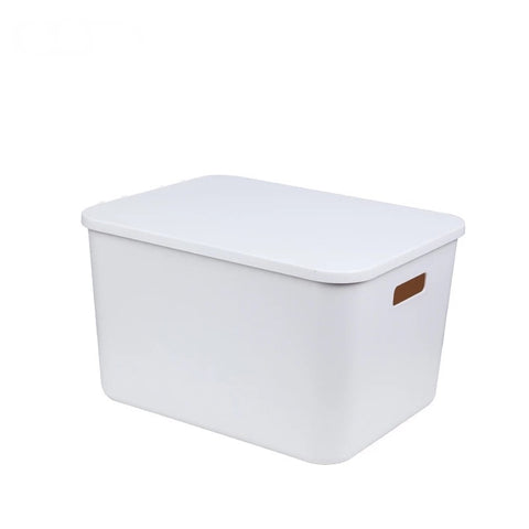 White storage containers - var. sizes