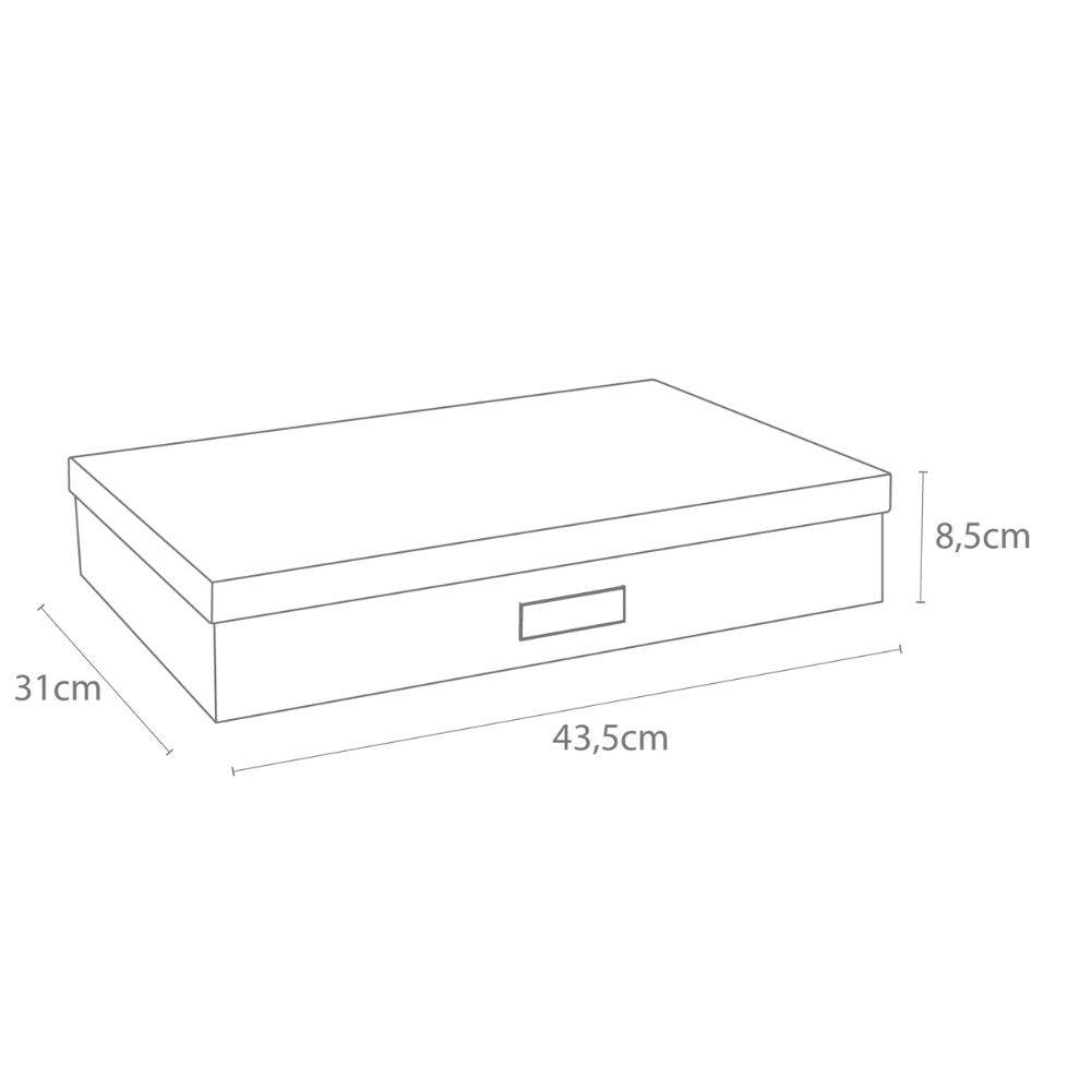 Bigso SVERKER Aufbewahrungsbox A3 - Dunkelgrau - BINS AND BOXES