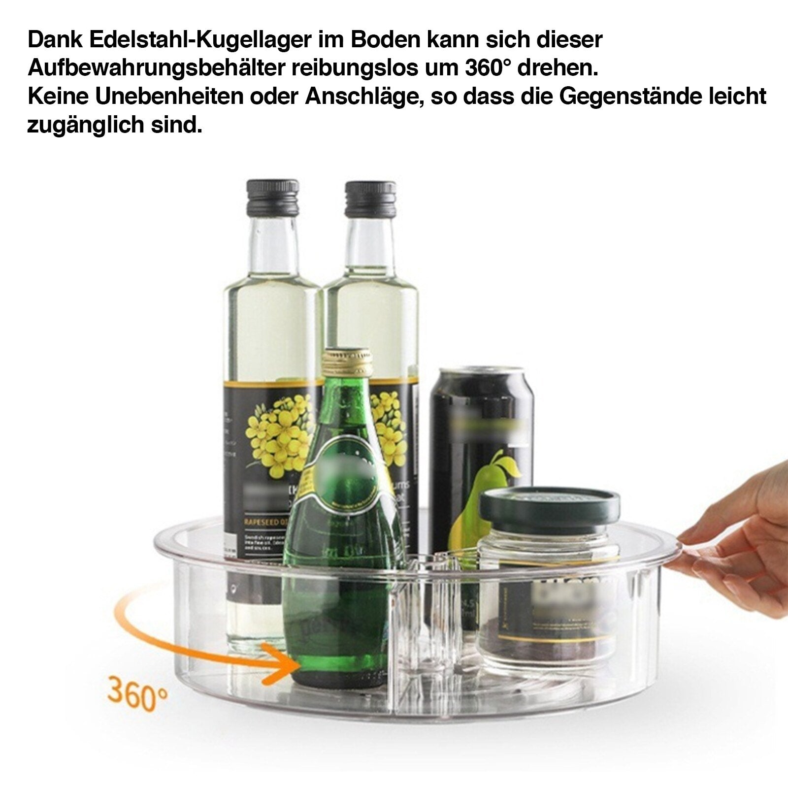 Drehteller Lazy Susan - 35cm x 9cm - BINS AND BOXES