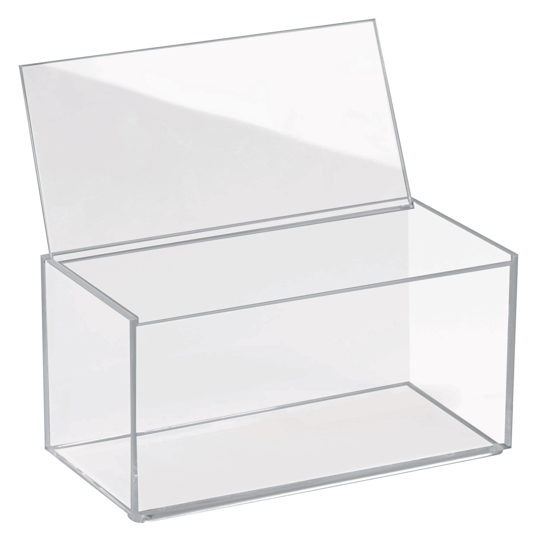 iDesign CLARITY - Aufbewahrungsbox KLAR - mit Deckel - BINS AND BOXES