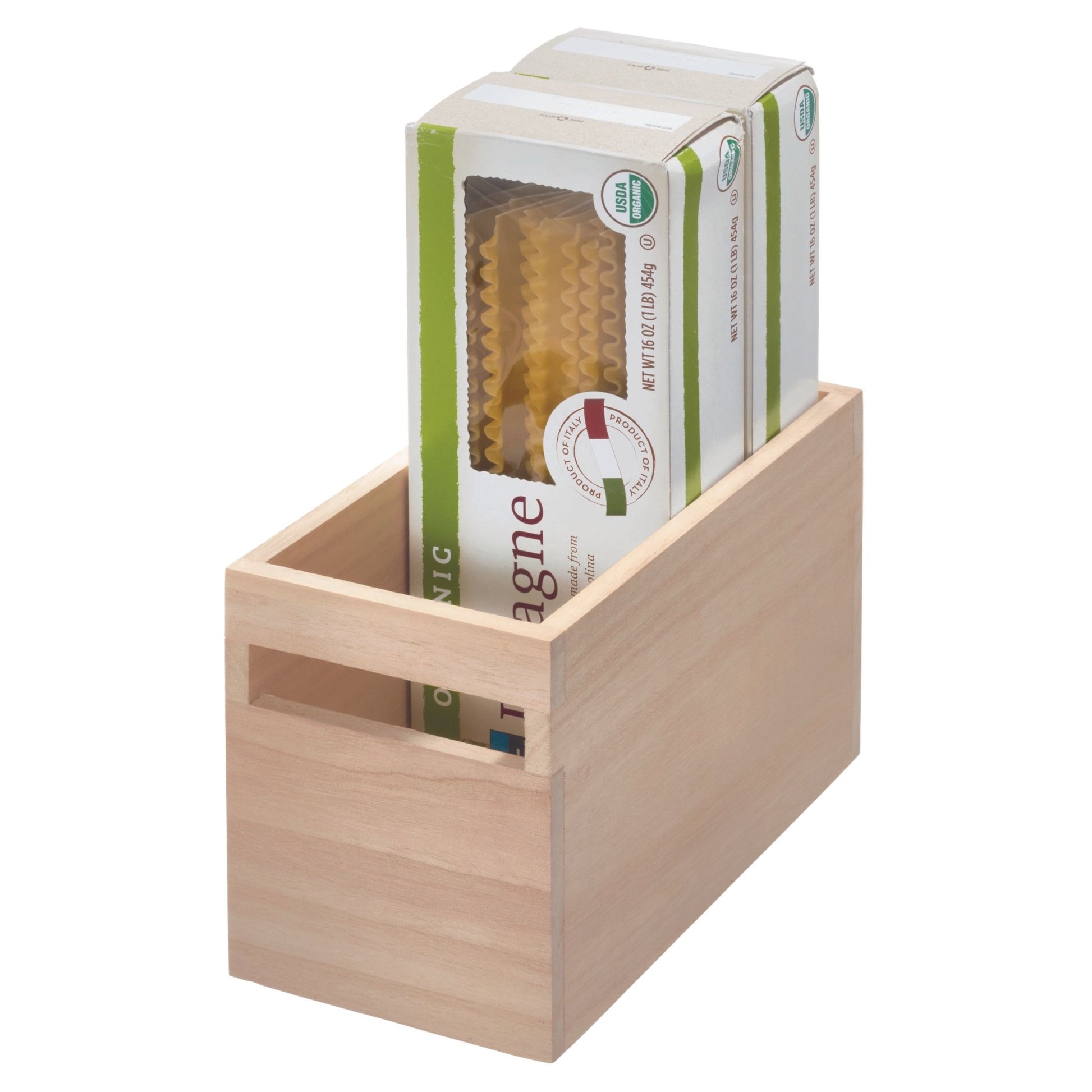 iDesign ECO - Aufbewahrungsbehälter WOOD - div. Grössen - BINS AND BOXES