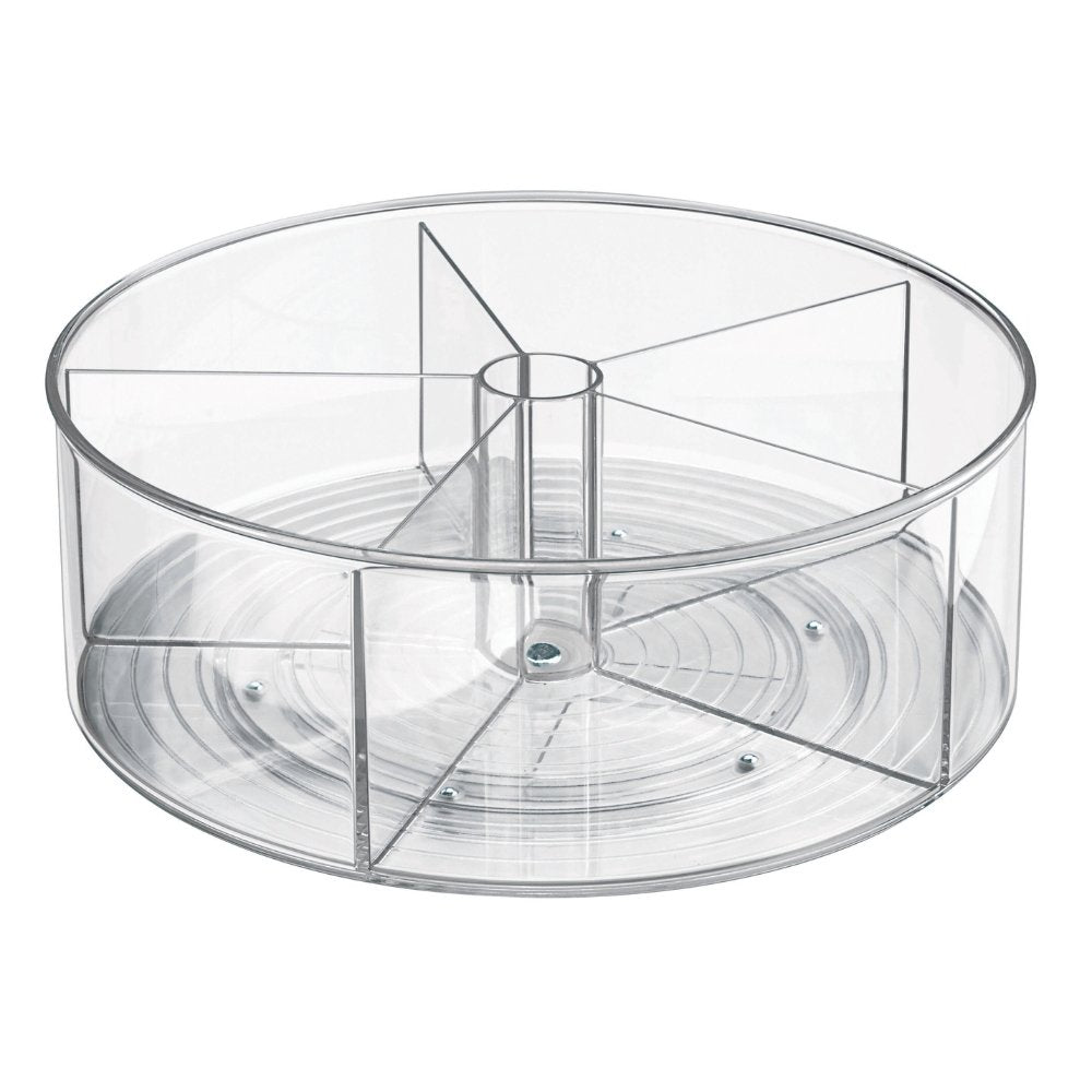 iDesign LINUS - Drehteller Lazy Susan KLAR - 29cm x 11cm - BINS AND BOXES